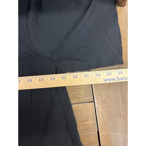 Loft Womens Black Short Sleeve Top M - Picture 6 of 6